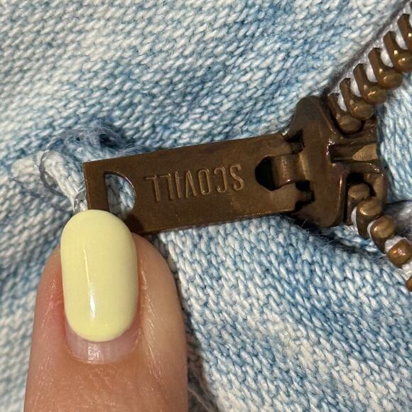 Vintage Wrangler Acid Wash High Rise Straight Leg Mom Jeans Made in USA 25x33 - Picture 11 of 13